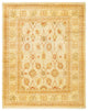 Jasmine, One-of-a-Kind Hand-Knotted Area Rug Ivory, 8'2"x10'6"