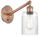 Innovations 317-1W-AC-G342 1-Light Sconce, Antique Copper