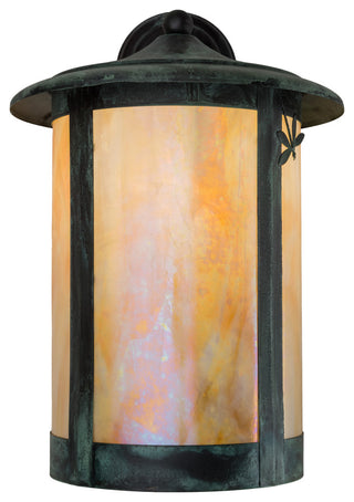 12 Wide Fulton Dragonfly Solid Mount Wall Sconce