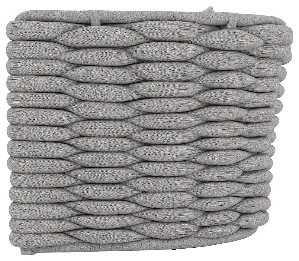 Bernhardt Wailea Nordic Gray Outdoor Swivel Chair