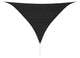 vidaXL Sunshade Sail HDPE Triangular 16.4'x16.4'x16.4' Anthracite