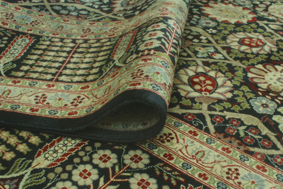 Pak-Persian Oswin Black/Gold Rug, 7'11x10'5