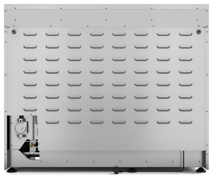 48" Professional Gas Range, Double Oven, Stainless Steel/Bronze