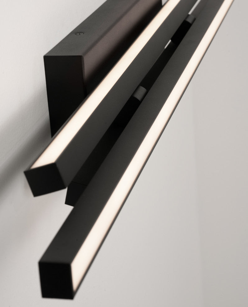Indra 24" LED Vanity, Black