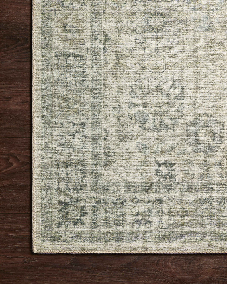 Loloi II Skye SKY-14 Natural/Sage Oriental Printed Area Rug, 9'0"x12'0"