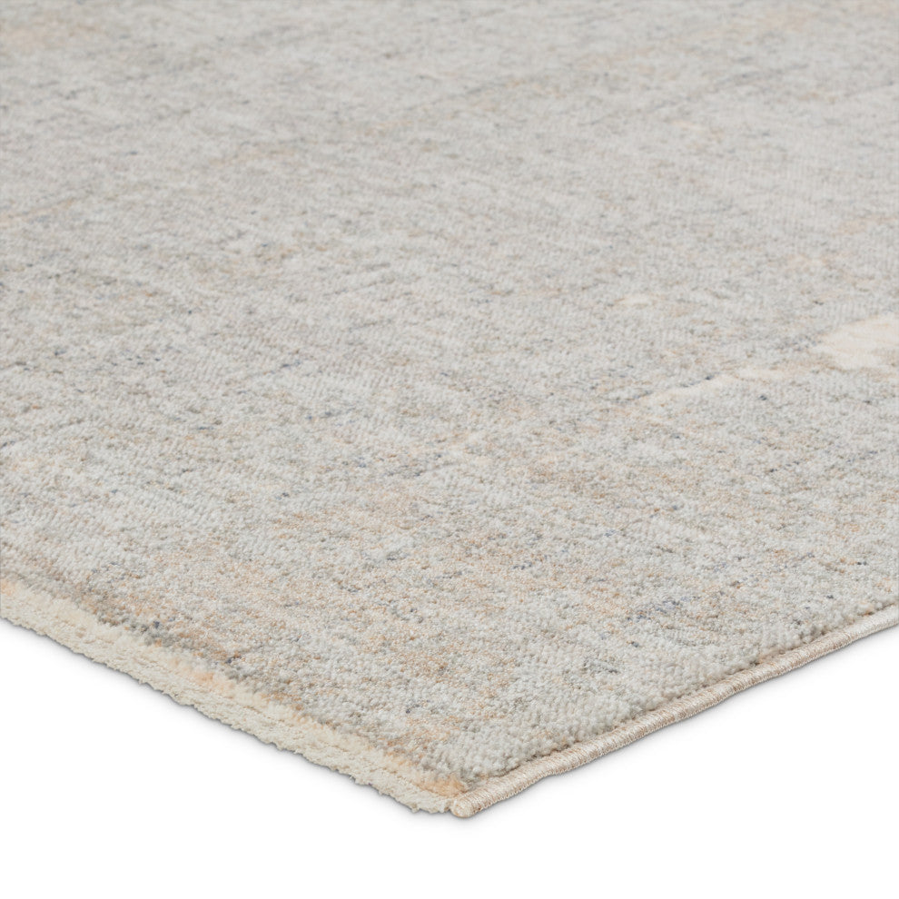 Kosta Abstract Taupe/ Silver Area Rug 8'X10'