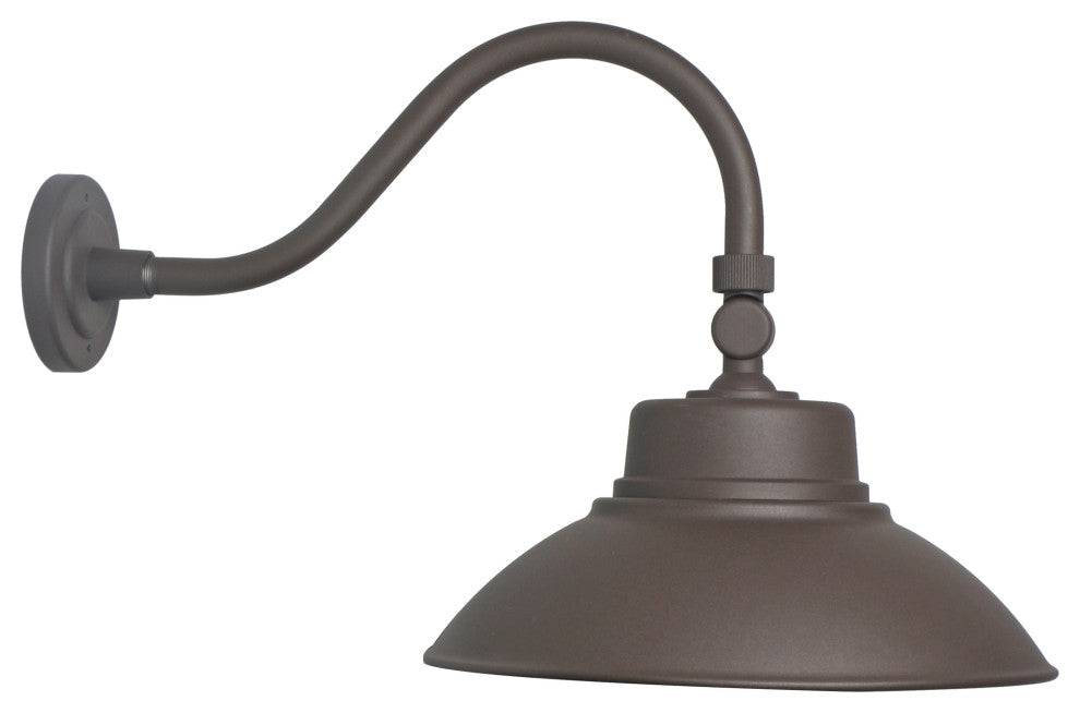 LED Gooseneck - 30 Watt/40 Watt/50 Watt - CCT Selectable 3K/4K/5K - Bronze - 120