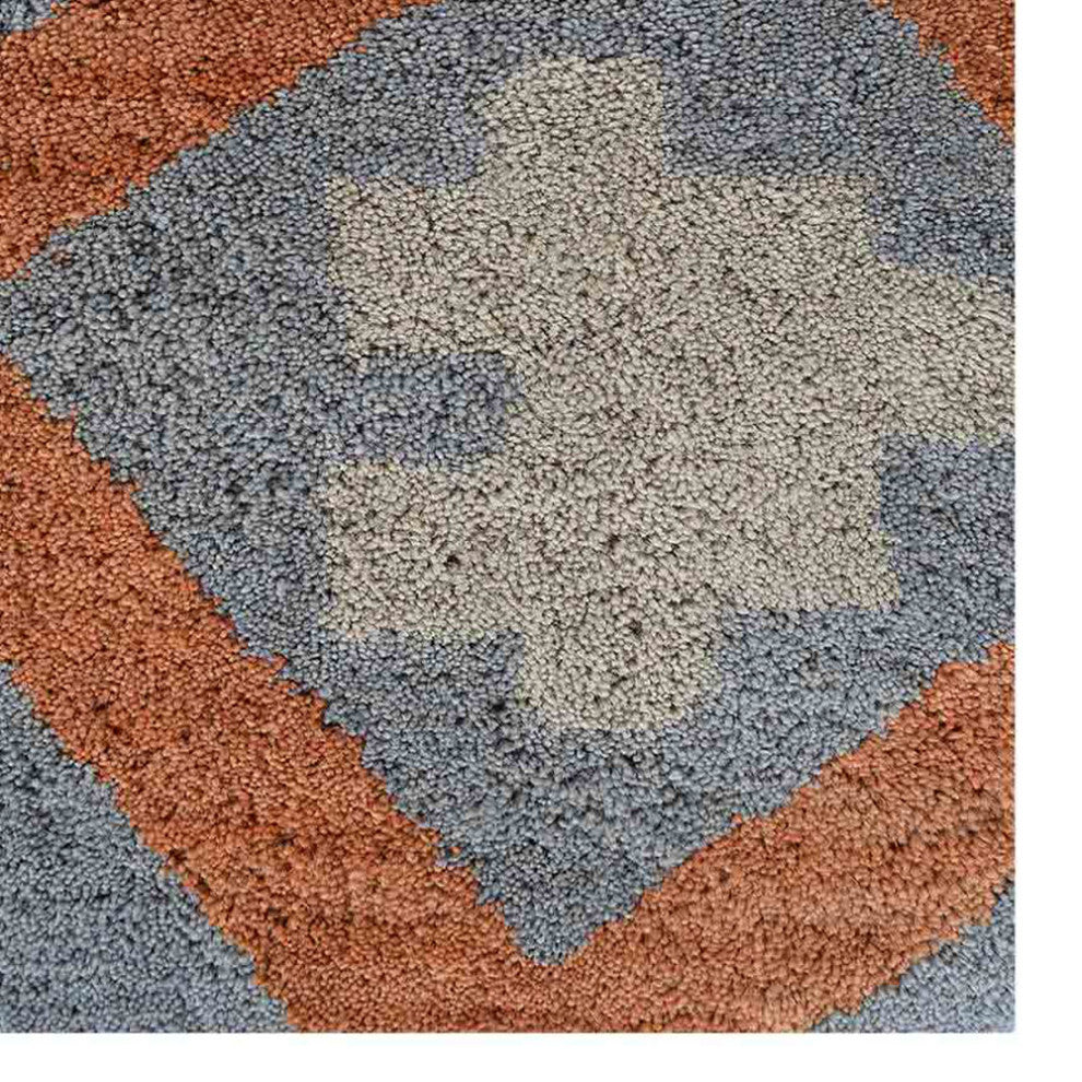 HAND TUFTED WOOL ECO-FRIENDLY AREA RUGS - Rectangle,Light Blue,Kids