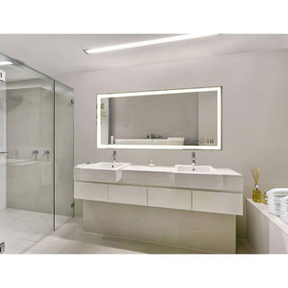 Radiant Series Inset LED Mirror, 60"x36"x1.75"