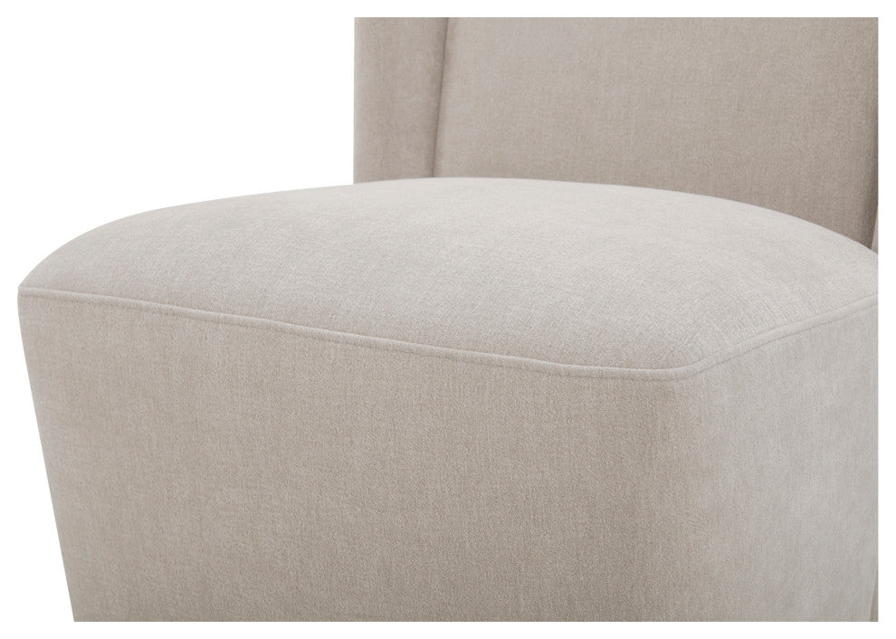 Cormac Rolling Dining Chair Performance Fabric