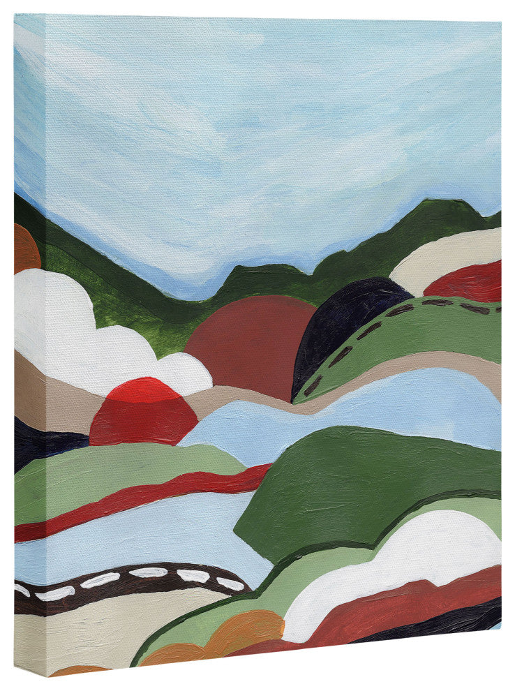 Laura Fedorowicz To the Hills Art Canvas