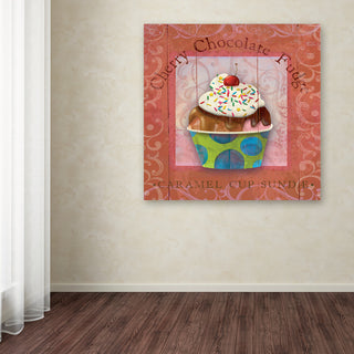 Fiona Stokes-Gilbert-ALI 'Parlor Ice Cream IV' Canvas Art, 14 x 14