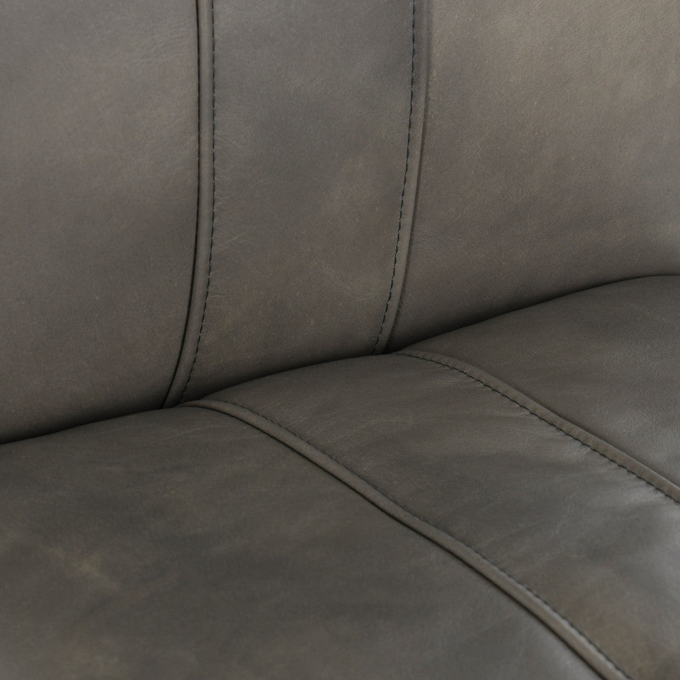 Mayer 26" Counter Stool, Pewter Gray