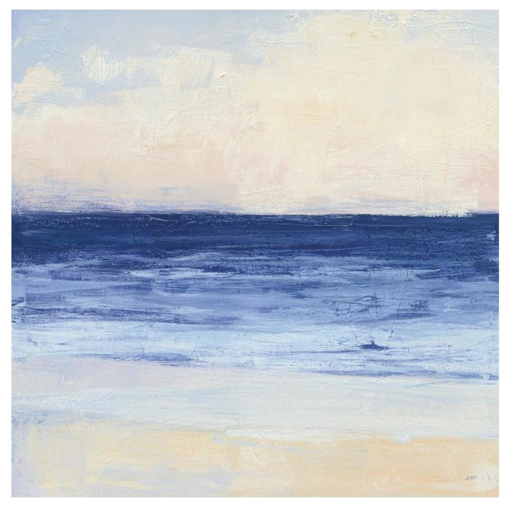 "True Blue Ocean I" Digital Paper Print by Julia Purinton, 20"x20"
