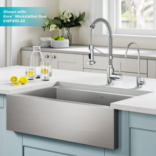 Purita Water Dispenser, Bolden Pulldown Kitchen Faucet, Chrome