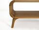 Isla Coffee Table Solid Oak Wood, Natural Oak