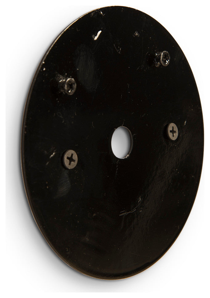 Gem Wall Slice, Brass Setting, Sand Onyx