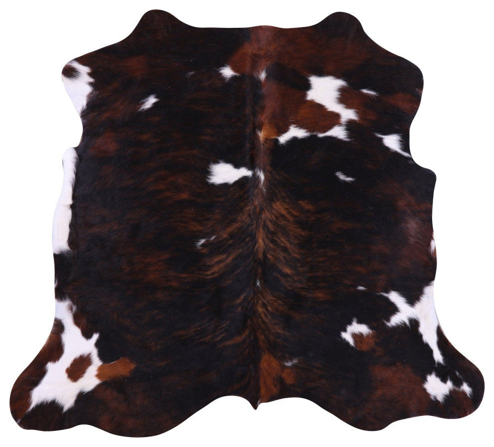Natural Cowhide Rug 5' 5" X 6' 0" C2175