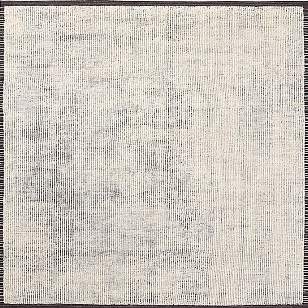 Ahgly Company Indoor Square Mid-Century Modern Area Rugs, 3' Square