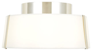 Crystorama Lighting Group FUL-903 Fulton 2 Light 12"W Semi-Flush - Black