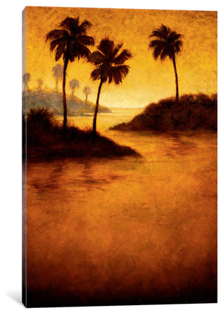 "Lagoon II" by Gregory Williams, Canvas Print, 26"x18"