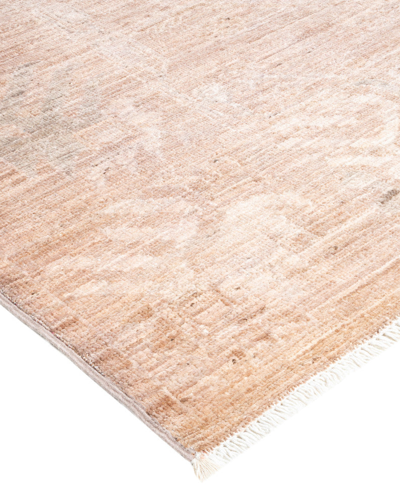 Vibrance, One-of-a-Kind Hand-Knotted Area Rug Brown, 8'4"x10'0"