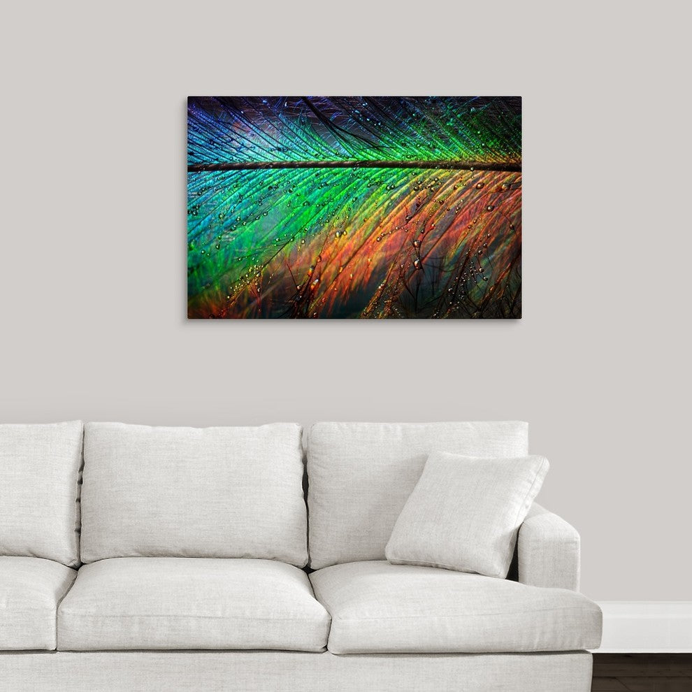 "Featherlight " Wrapped Canvas Art Print, 36"x24"x1.5"