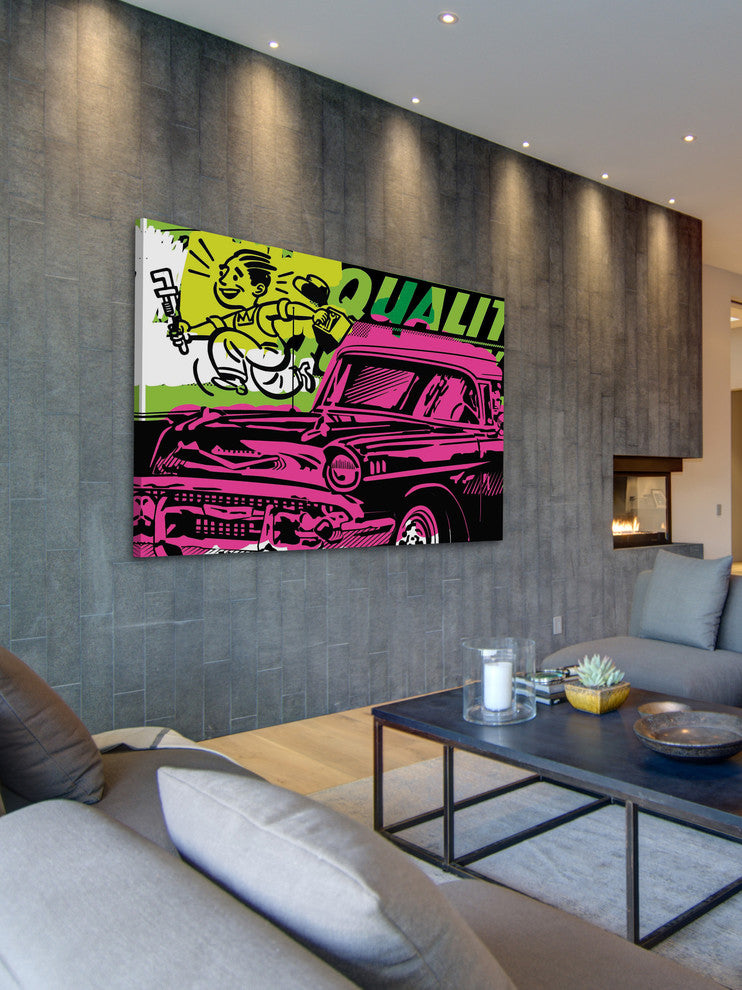"Quality" Painting Print on Wrapped Canvas