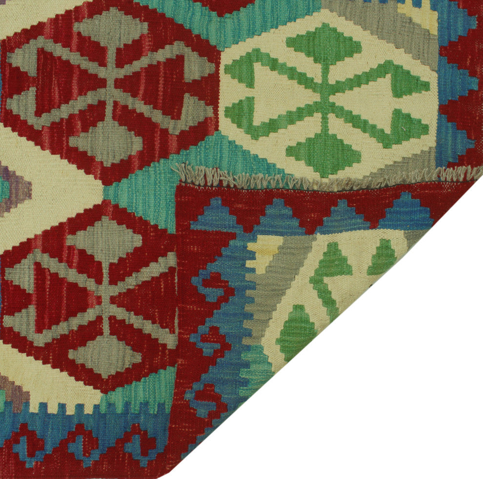 Sangat Kilim Clair Red Runner