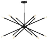 Eastyn 12-Light Indoor Extra Large Chandelier, Midnight Black
