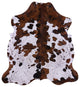 Natural Cowhide Rug 6' 9" X 6' 3" C2332