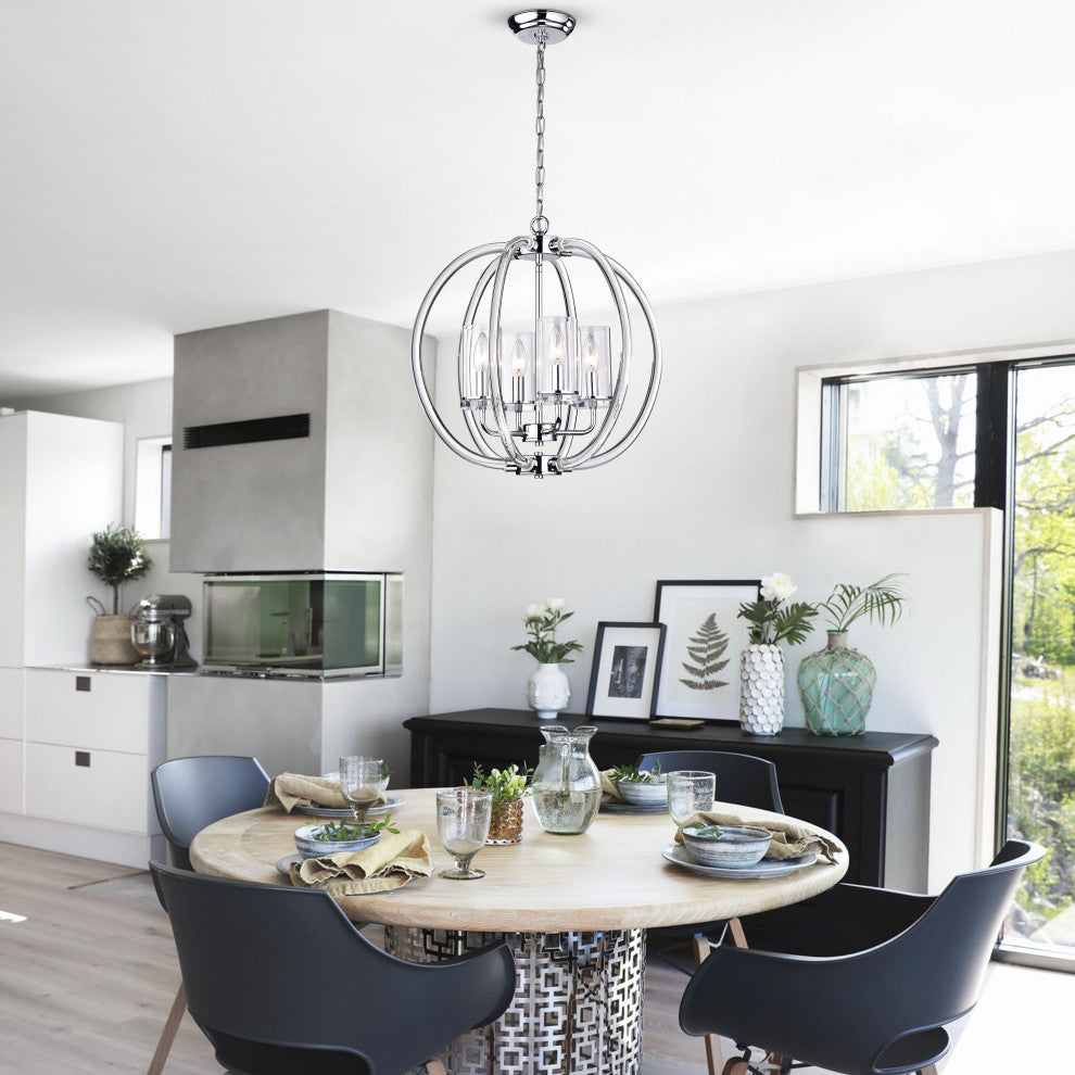 Elmer 4-Light Foyer Pendant