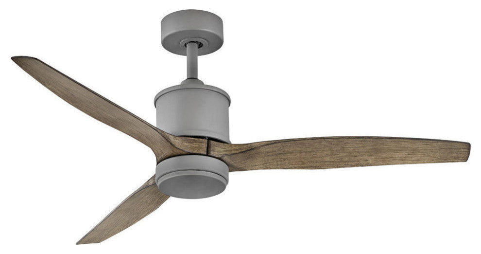 Hinkley Lighting 900752F-LWD Hover 52" 3 Blade Smart LED Indoor / - Brushed