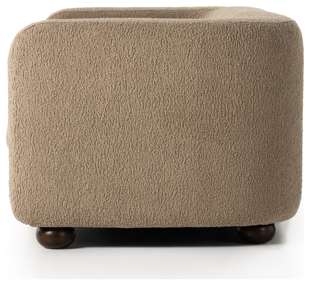 Gidget Sofa, 84", Sheepskin Camel