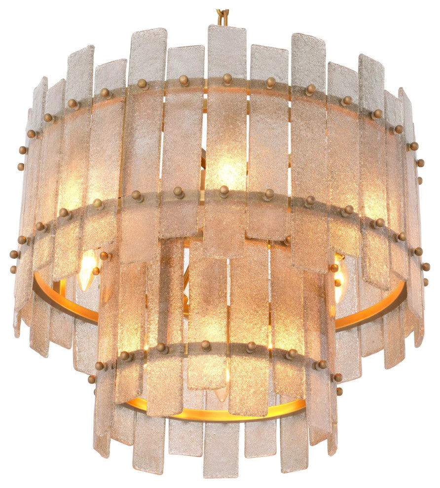 Frosted Hand-Blown Glass Chandelier | Eichholtz Caprera