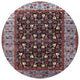 Ahgly Company Indoor Round Mid-Century Modern Area Rugs, 3' Round