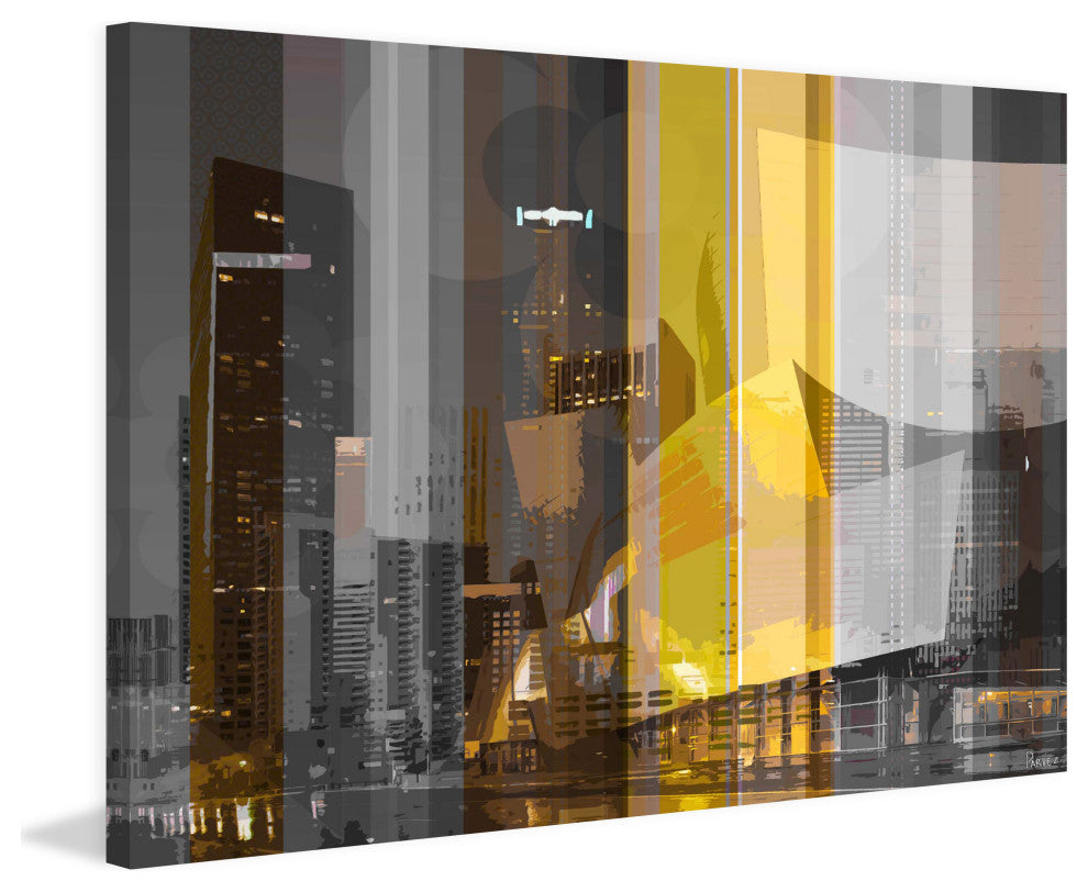 "Down Town" Fine Art Canvas Print, 45"x30"