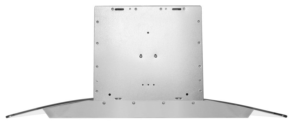 30 in. Ductless Wall Mount Range Hood in Stainless Steel, Soft Touch Controls