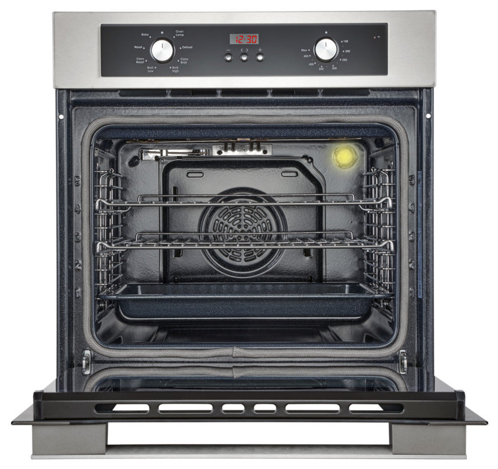 3-Piece, 30" Electric Cooktop 30" Island Range Hood 24" Electric Wall Oven