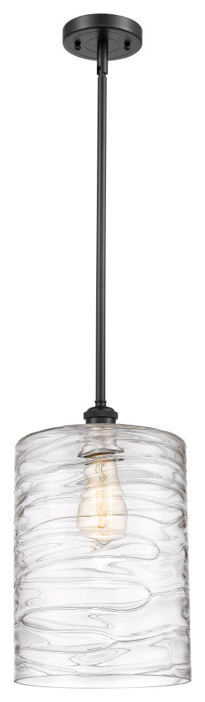 Innovations 516-1S-BK-G1113-L-LED 1-Light Mini Pendant, Matte Black