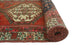 Fine Vintage Distressed Flora Rust/Ivory Runner, 2'10x10'2