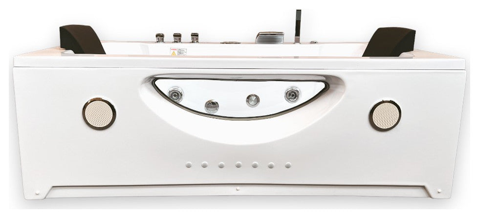 Whirlpool Bathtub 71"x36" Hot Tub Double Pump With Heater, Harmony