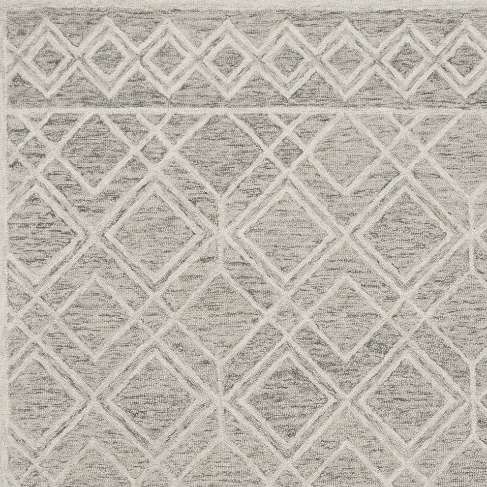 HomeRoots 8' x 10' Wool Sand Area Rug