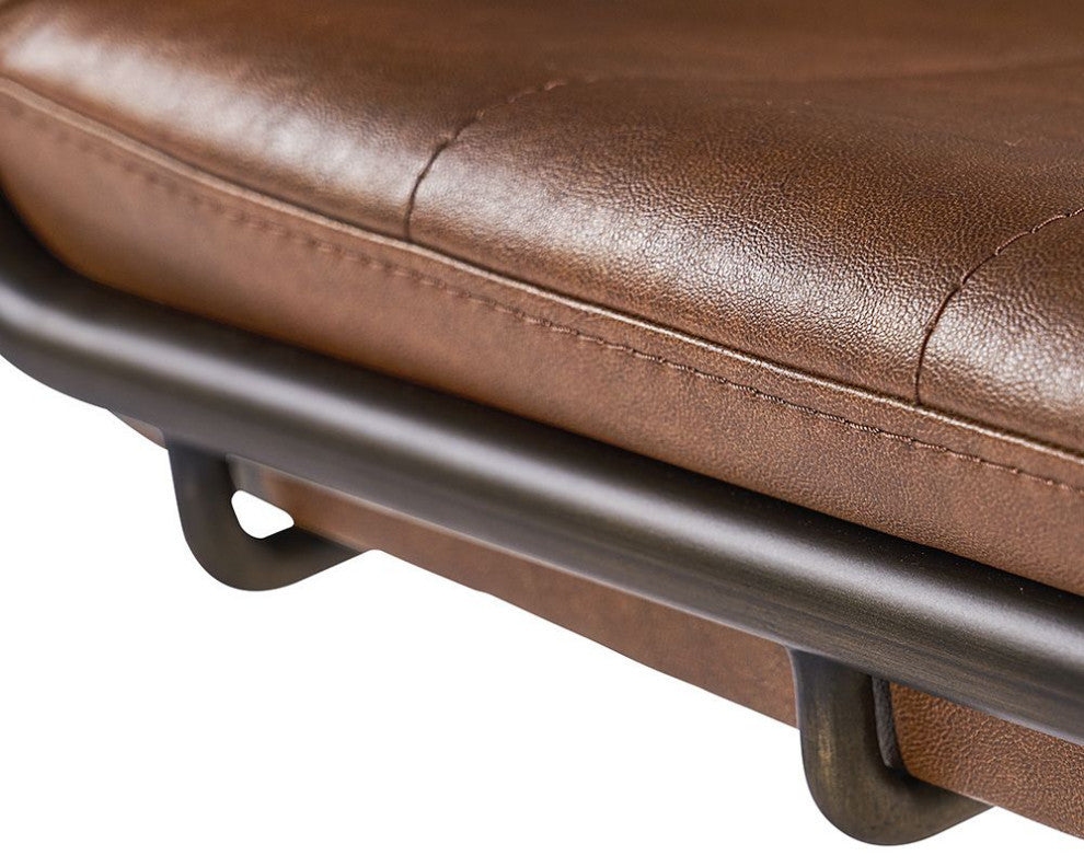 Anton Lounge Chair, Bravo Cognac