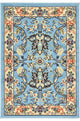 Unique Loom Light Blue Washington Sialk Hill 2' 2 x 3' 0 Area Rug