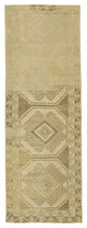 Rug N Carpet - Handwoven Oriental 3' 5'' x 9' 7'' Low Pile  Wool Rug