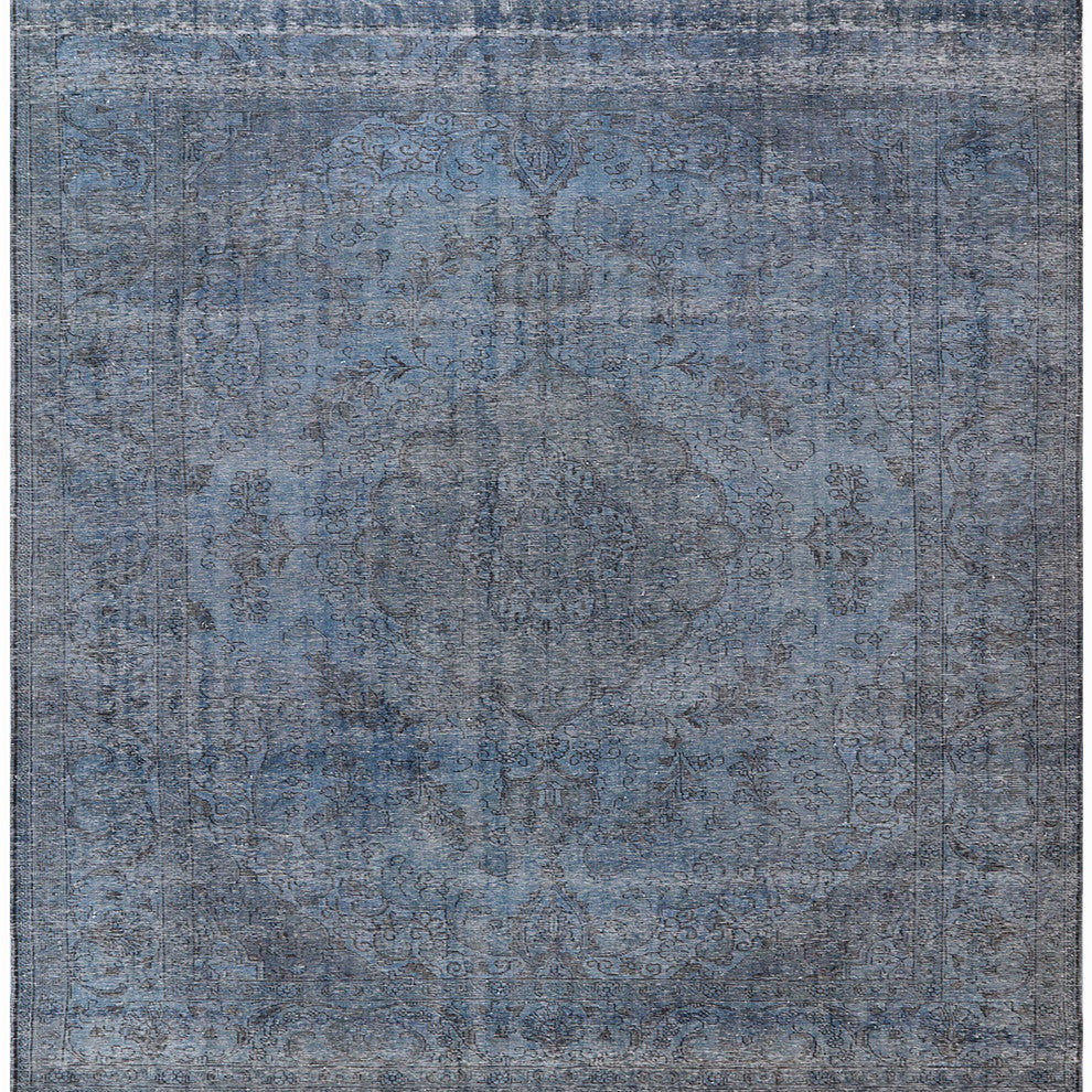 Ahgly Company Indoor Square Mid-Century Modern Area Rugs, 3' Square