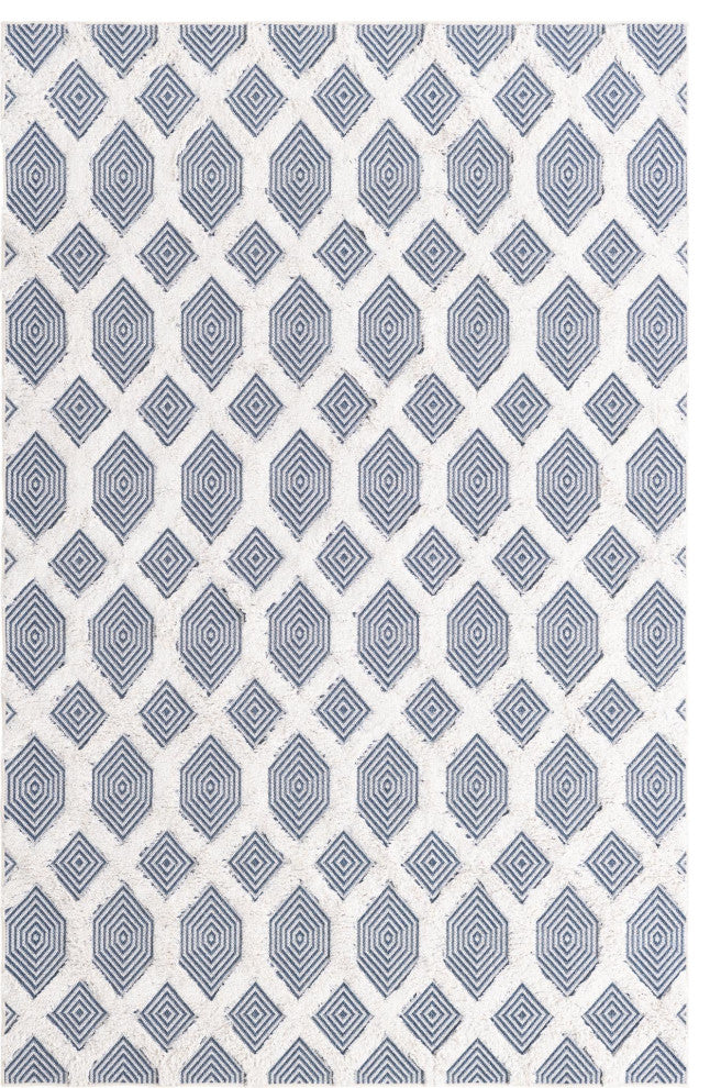 Unique Loom Sabrina Soto Casa Havana Area Rug, Navy Blue, 5' 3 X 8' 0 Rectangular