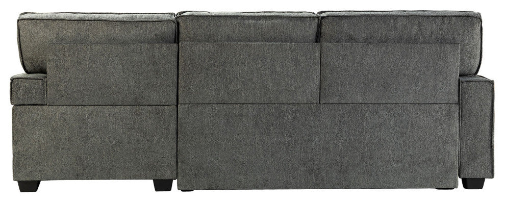 Out Sleeper Sectional, Gray