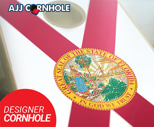 Florida Flag Cornhole Set